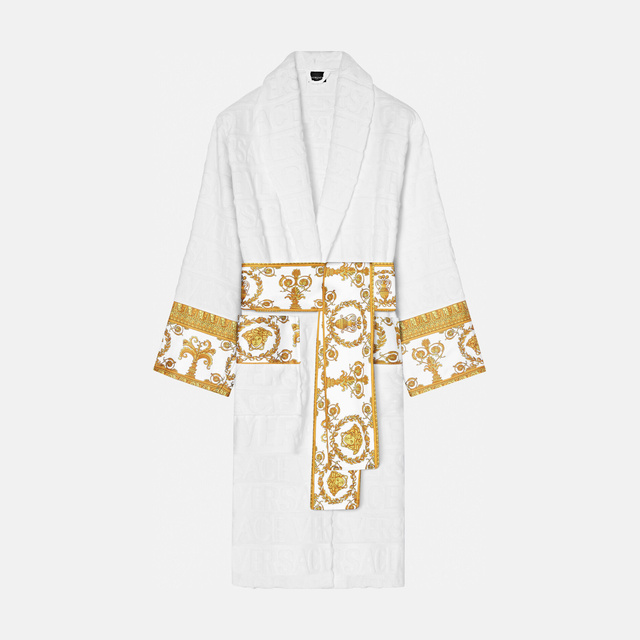 Белый Халат Versace Barocco
