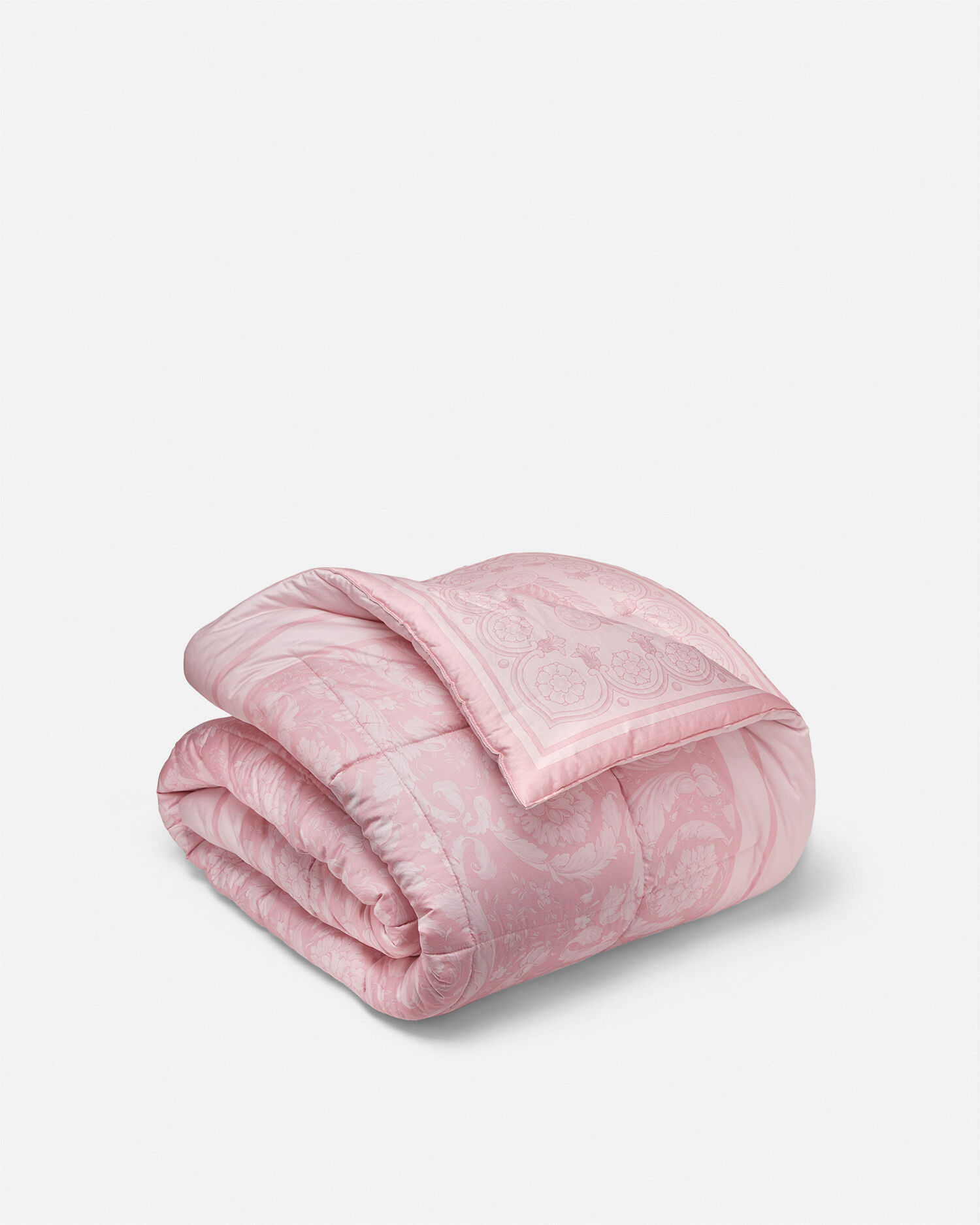Crete de Fleur Double-Face Comforter Pink