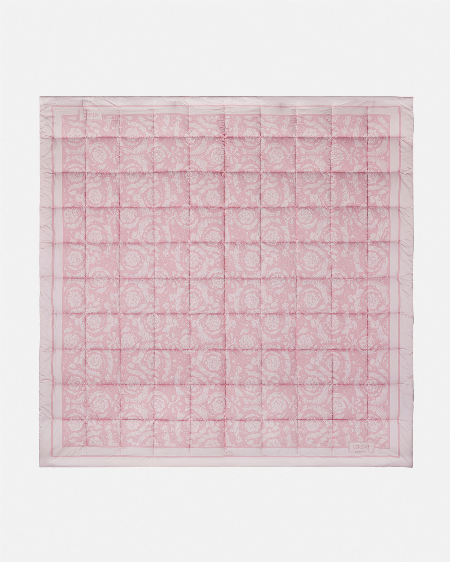 Crete de Fleur Double-Face Comforter Pink