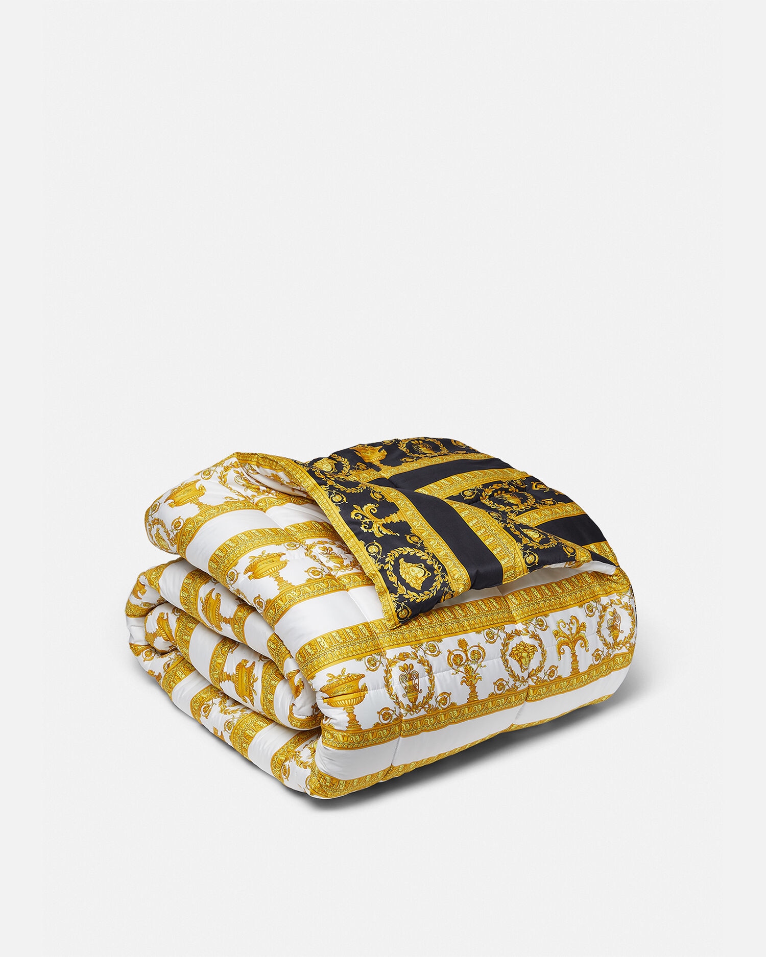 I ♡ Baroque Double-Face Comforter Gold