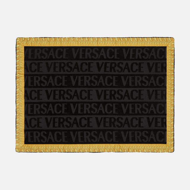 I ♡ Baroque Bath Mat Gold