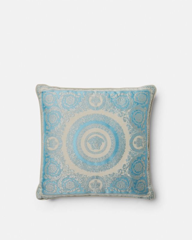 Crete de Fleur Blue Cushion 45 cm