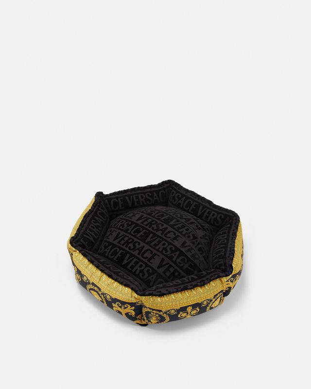 I ♡ Baroque Black Pet Bed