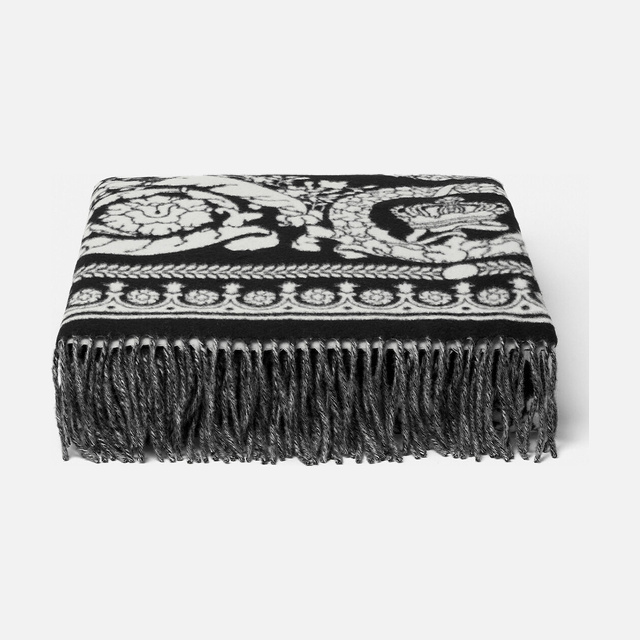 Плед Barocco Foulard с бахромой