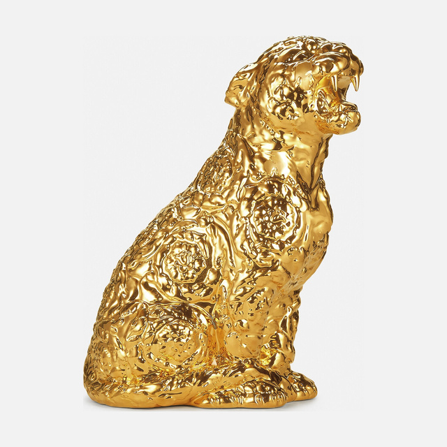 Large Rokko Cheetah Yellow