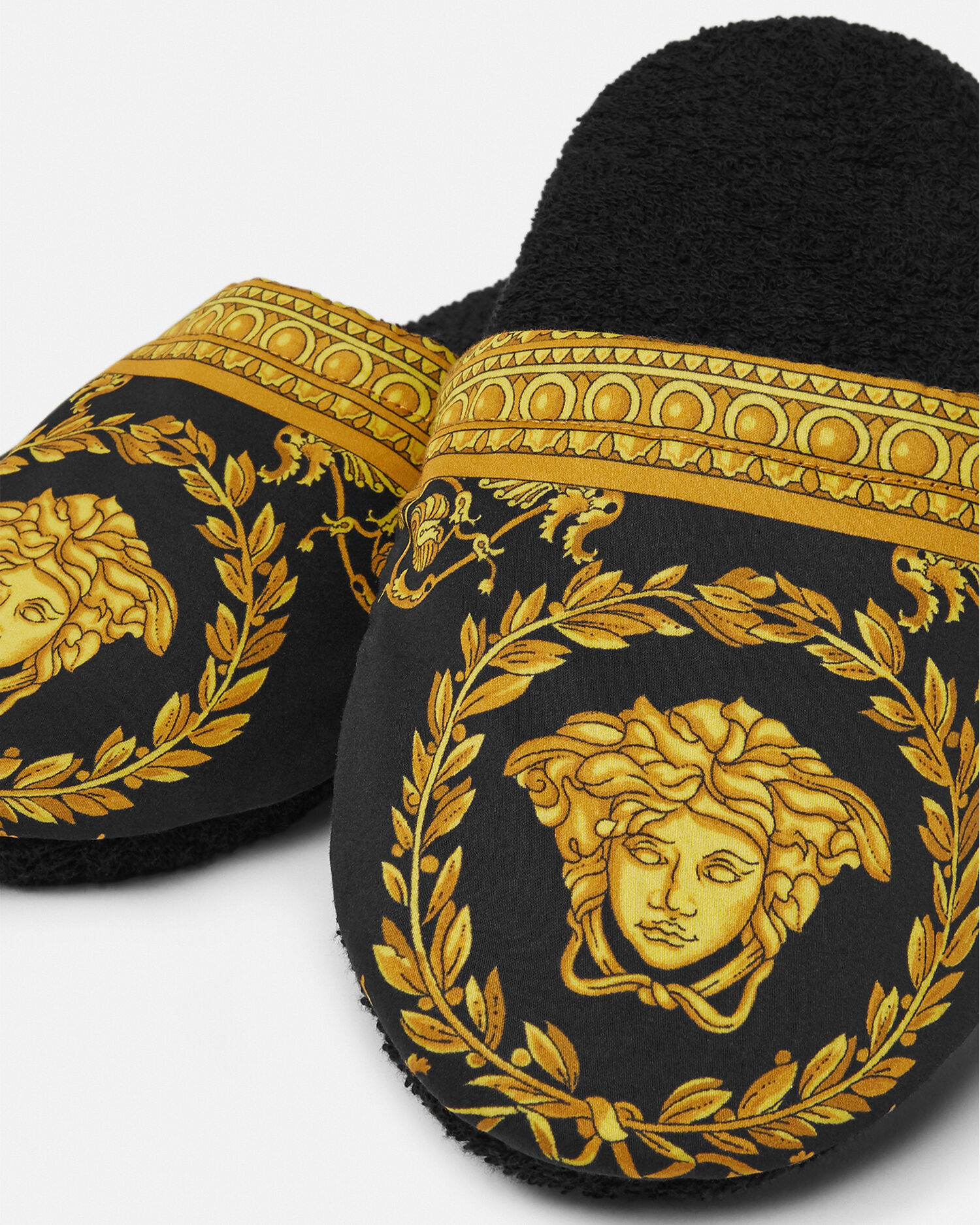 I ♡ Baroque Slippers Gold