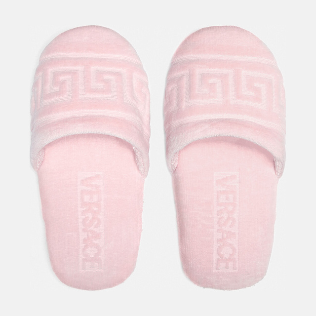Greca Slippers Pink
