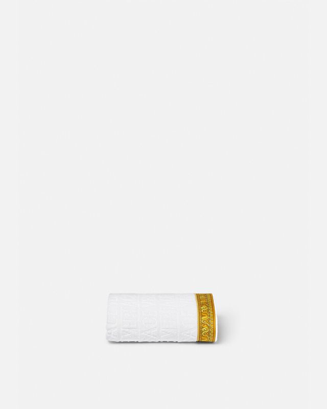 I ♡ Baroque Small Towel Gold