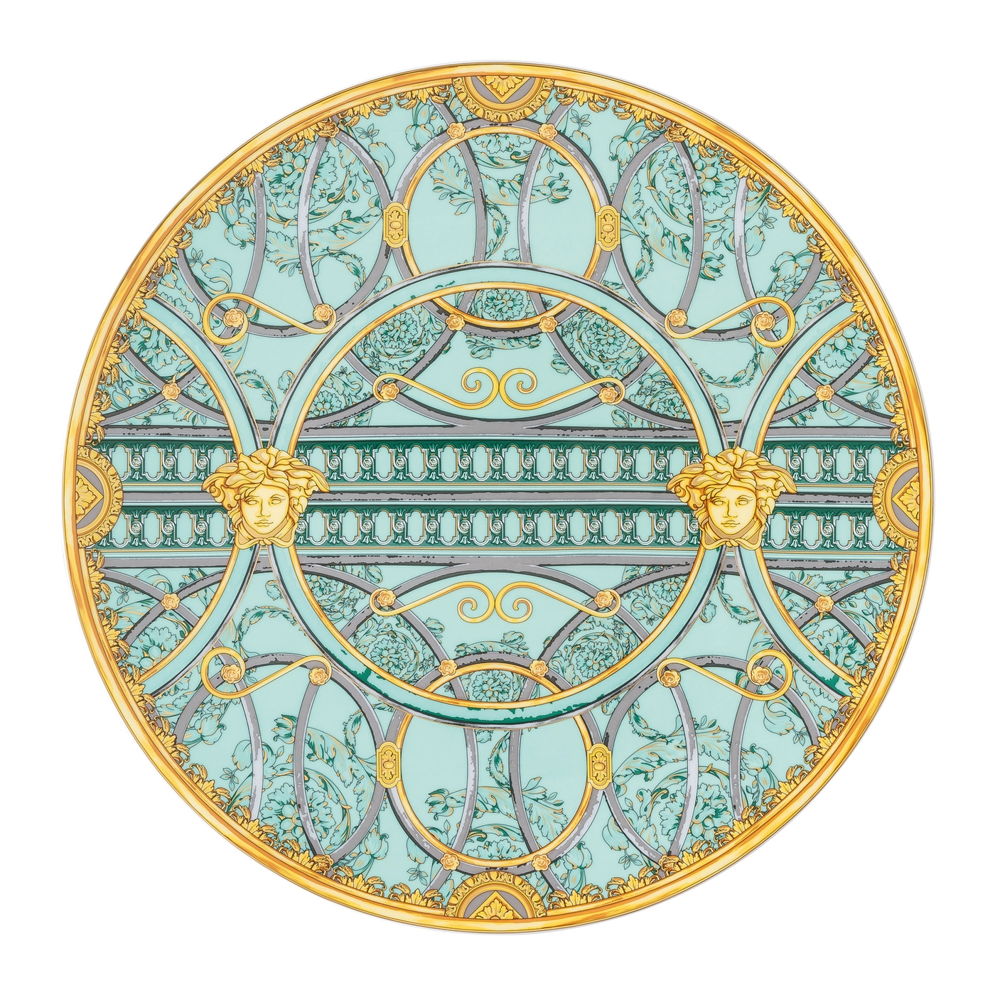 La Scala del Palazzo Scala Palazzo Verde service plate, 33 cm