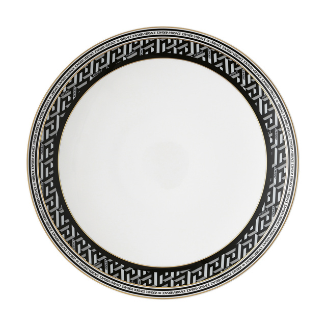 La Greca Signature black gourmet plate, 28 cm