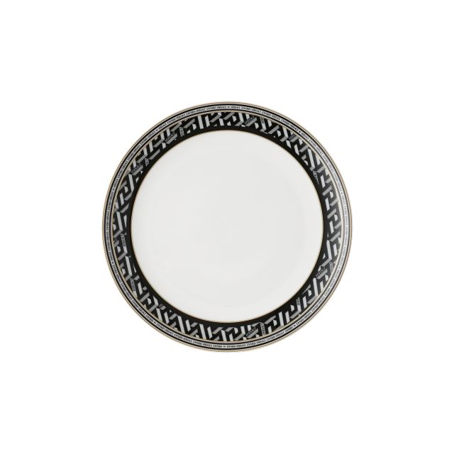 La Greca Signature black plate, 21 cm