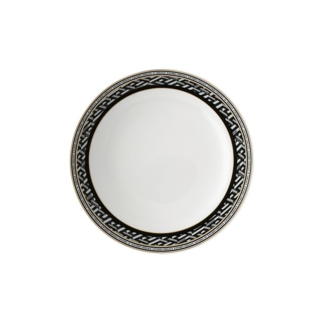 La Greca Signature black plate deep, 22 cm