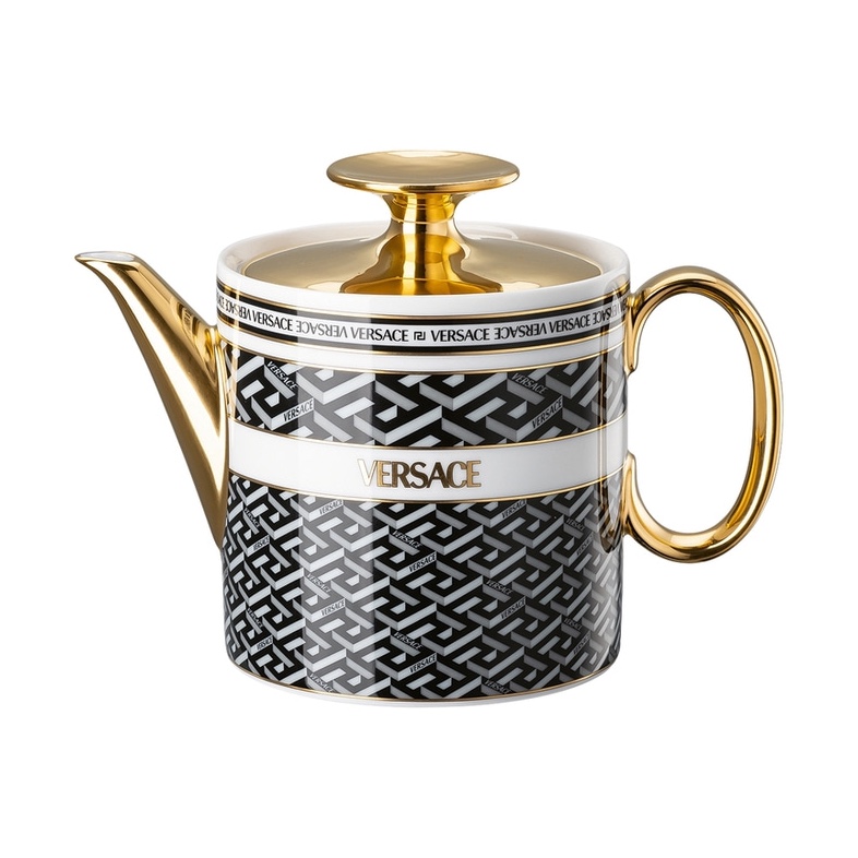 La Greca Signature black teapot 2