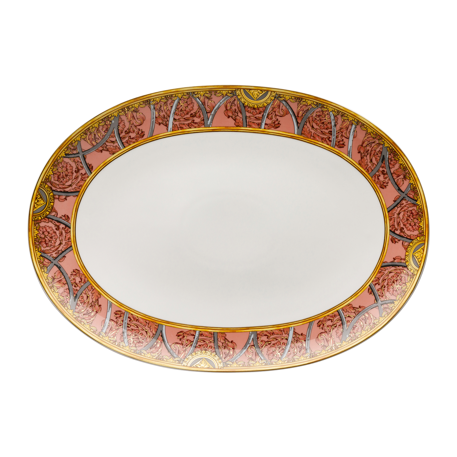 La Scala del Palazzo Scala Palazzo Rosa platter, 38 cm