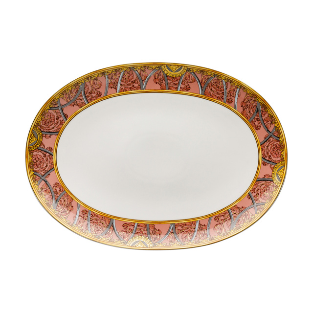 La Scala del Palazzo Scala Palazzo Rosa platter, 38 cm