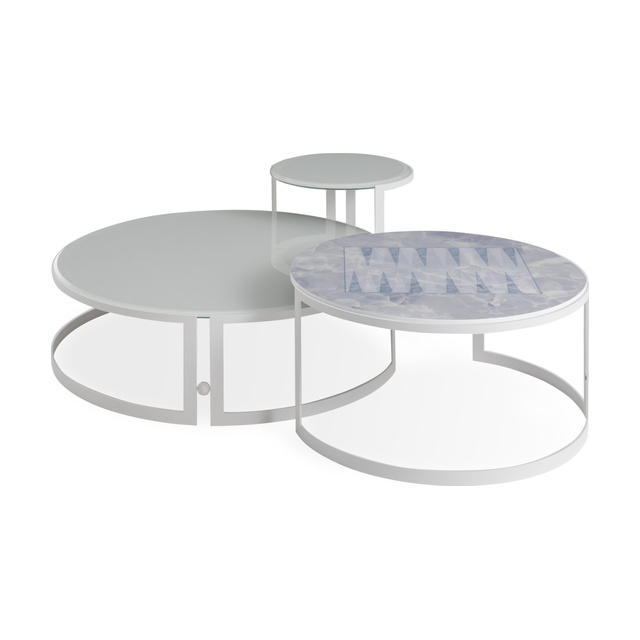 Iconic round limited-edition coffee tables