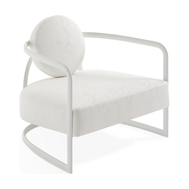 La Medusa Round Metal outdoor armchair