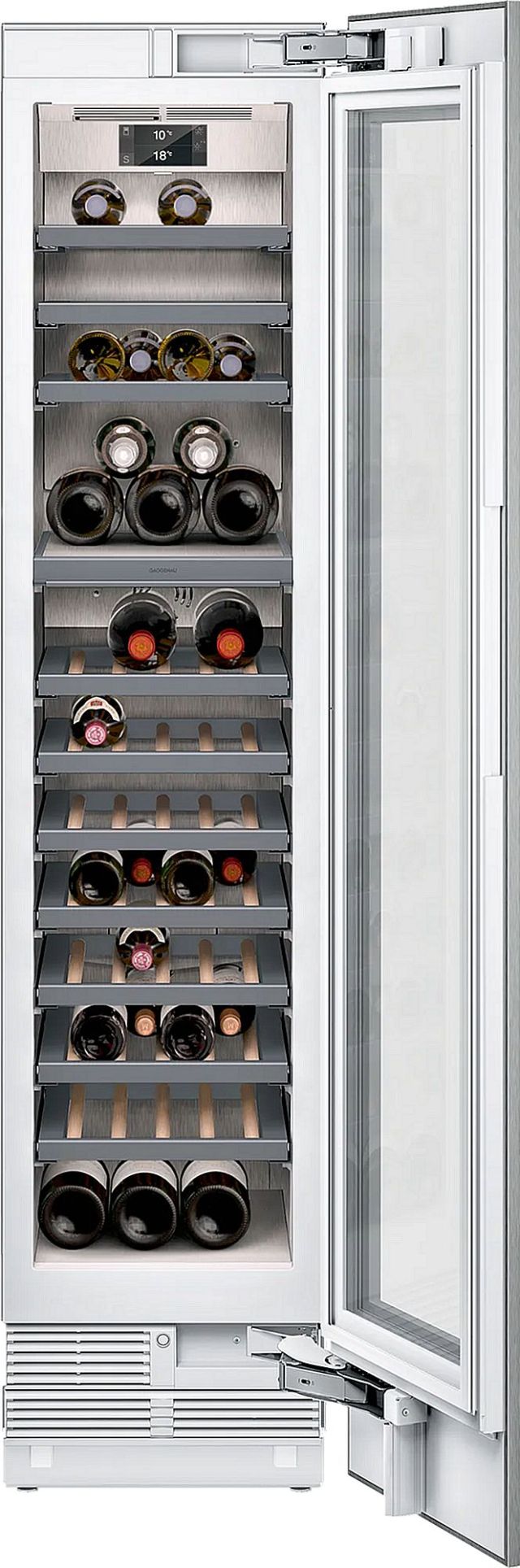 V.400 wine climate cabinet 45,7cm, glass 212.5 x 45.1 cm