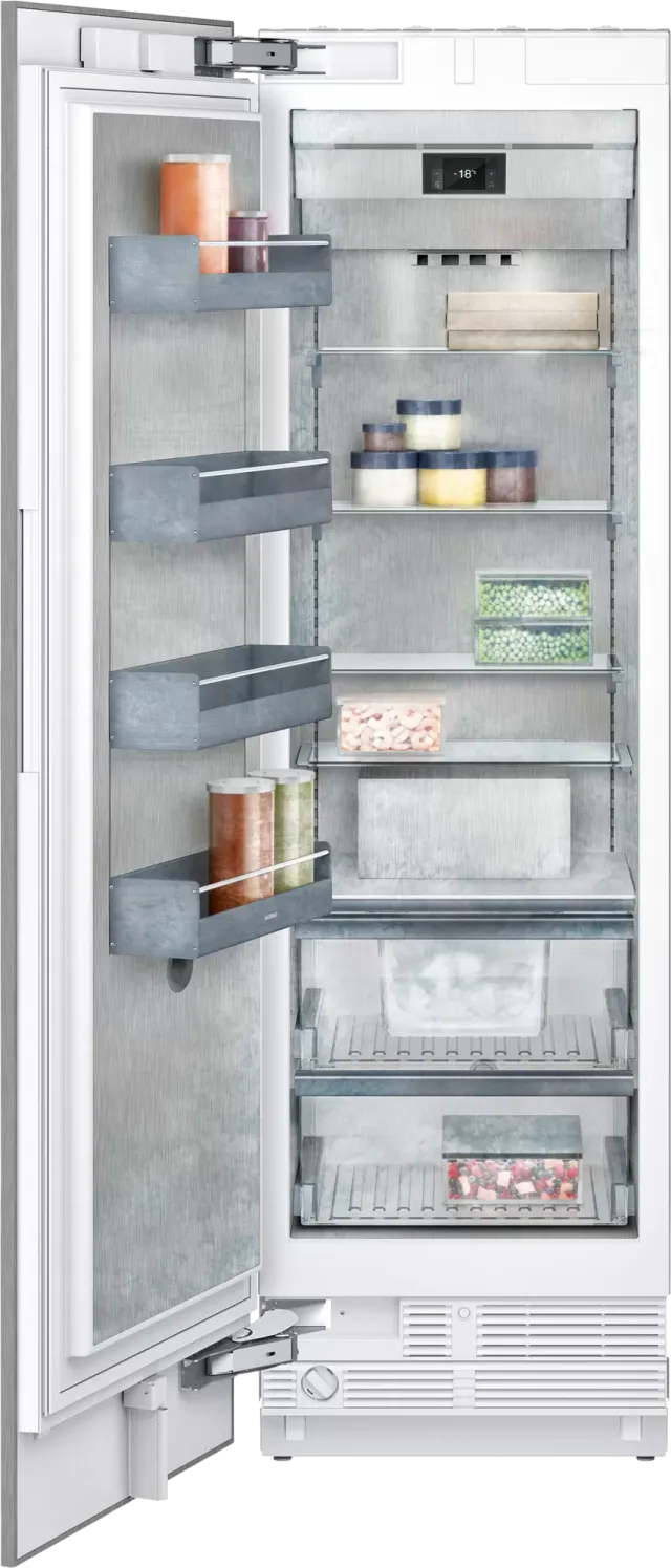 Vario 400 series freezer soft close flat hinge 212.5 x 60.3 cm