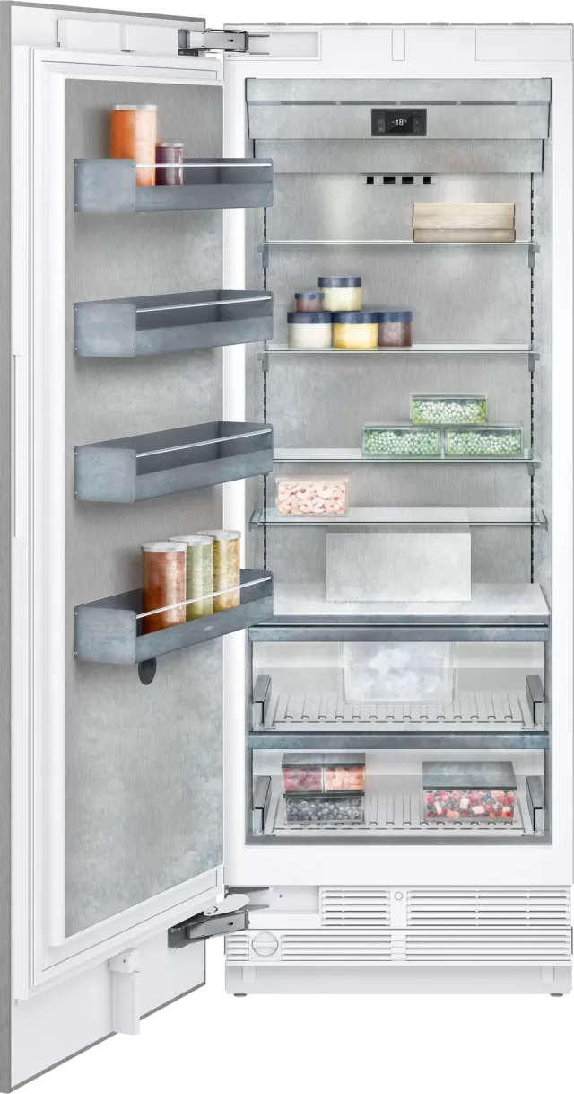 Vario 400 series freezer soft close flat hinge 212.5 x 75.6 cm