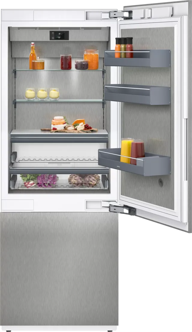 Vario 400 series fridge-freezer combination 212.5 x 75.6