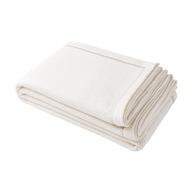 shuttle-weave fabric blanket