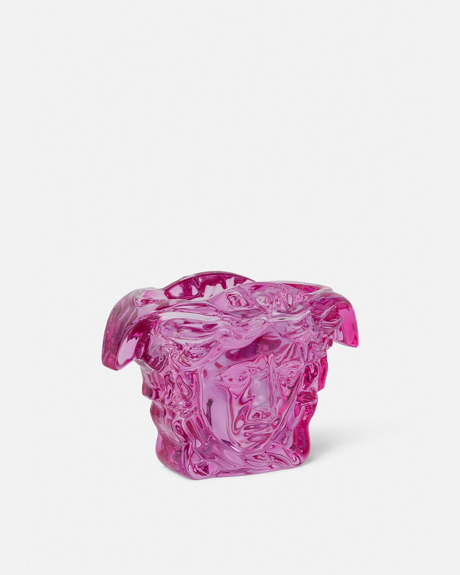 Ваза Medusa Grande Crystal Pink, 19 см