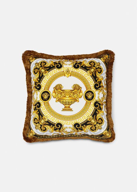 La Coupe des Dieux Grey-White-Gold Cushion 45 cm