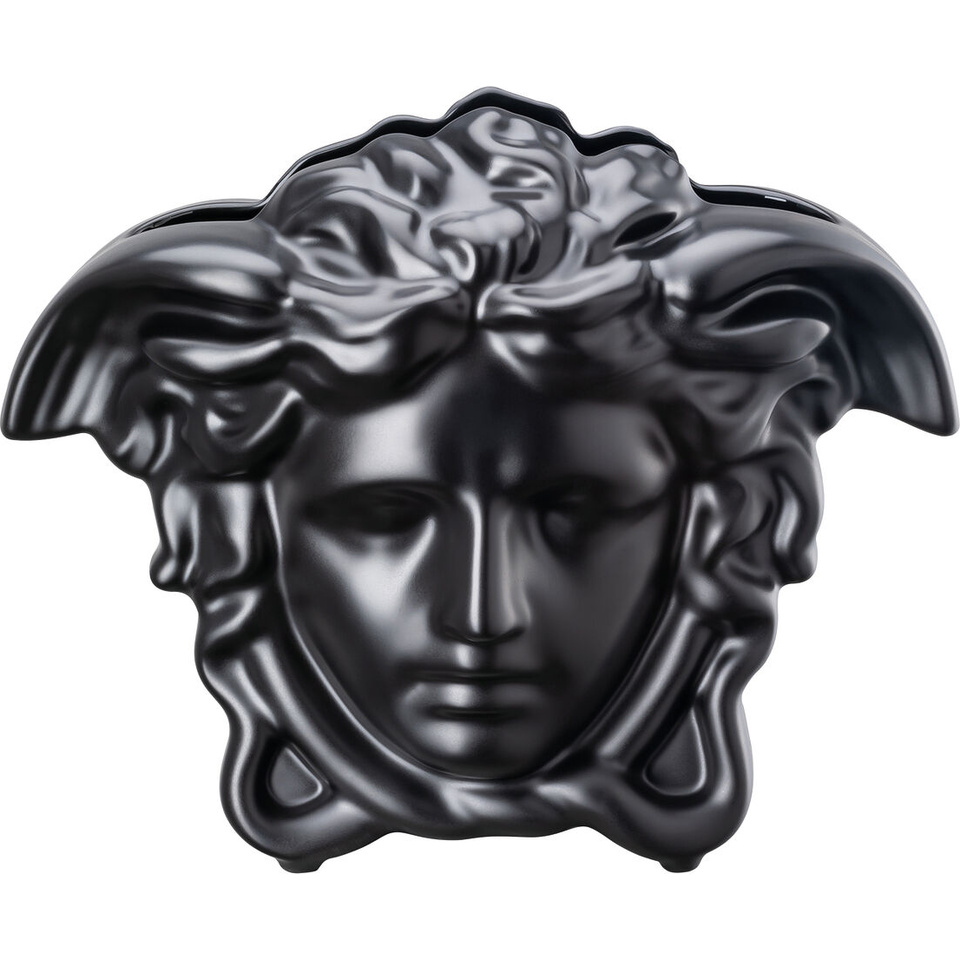 Ваза Medusa Grande Black, 21 см
