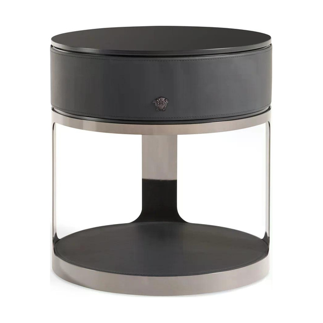 Medallion bedside table