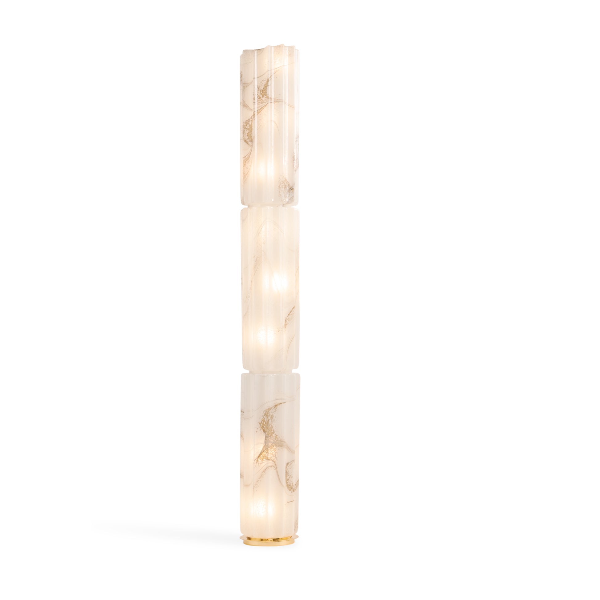 Caramel marble effect — high floor variant