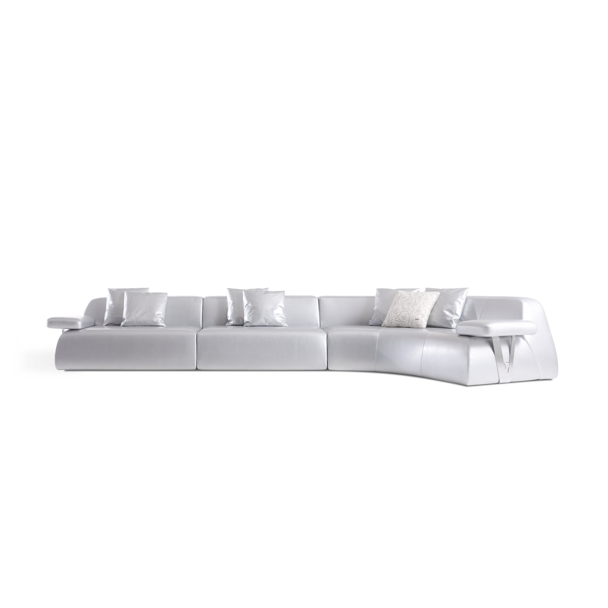 Linear three-seater