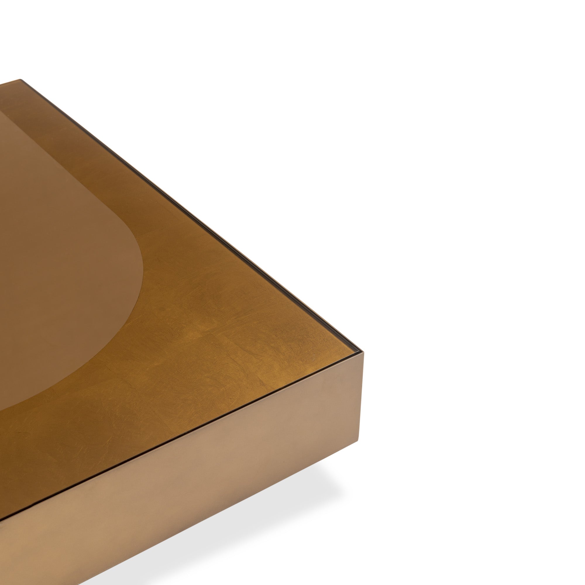 Frame detail — bronze finish