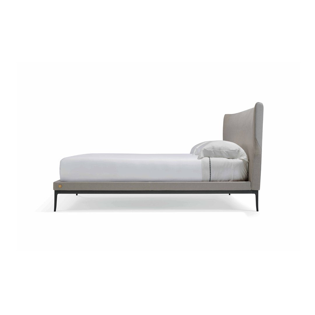 3D Metal Medusa medallion on tall headboard