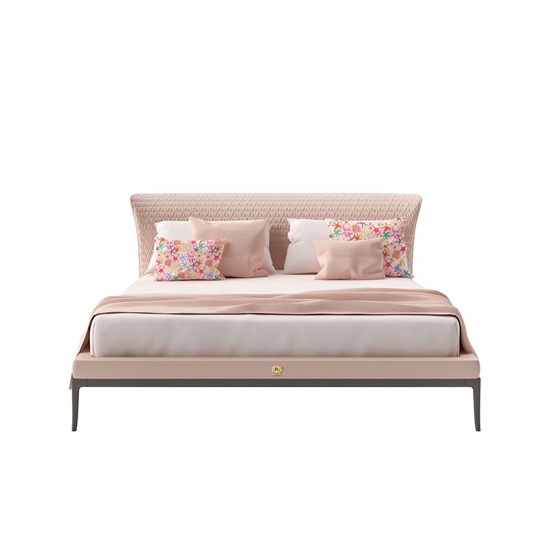 Stiletto-heel feet + headboard