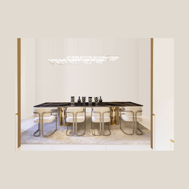 Tholos dining and lounge table